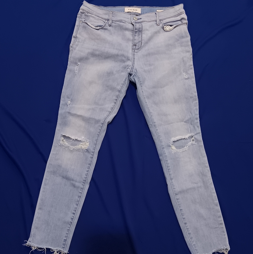 PacSun Denim Blue Super Stretch Jeans